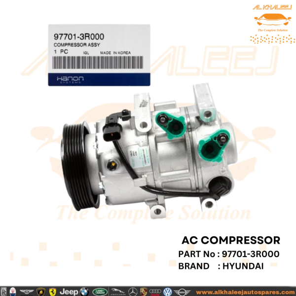 A/C Compressor For Hyundai Entourage 07-09 & Kia Sedona Sorento 06-09 – Foreverunauto 929121 – New