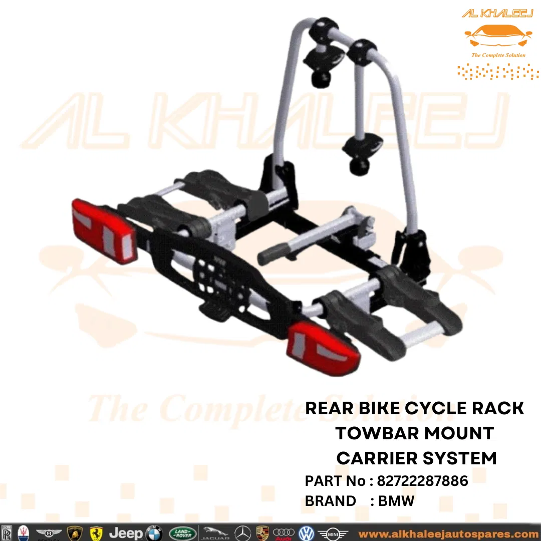 thumbnail interactive-video image 1 of Bullwing Bike Holder For Rear Carrier Rack – Long 30cm Frame Mount – Universal Fit For Most Bicycles – Black – 2-Year Warranty 1 of 1