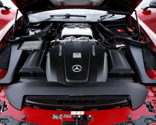 Mercedes car engine